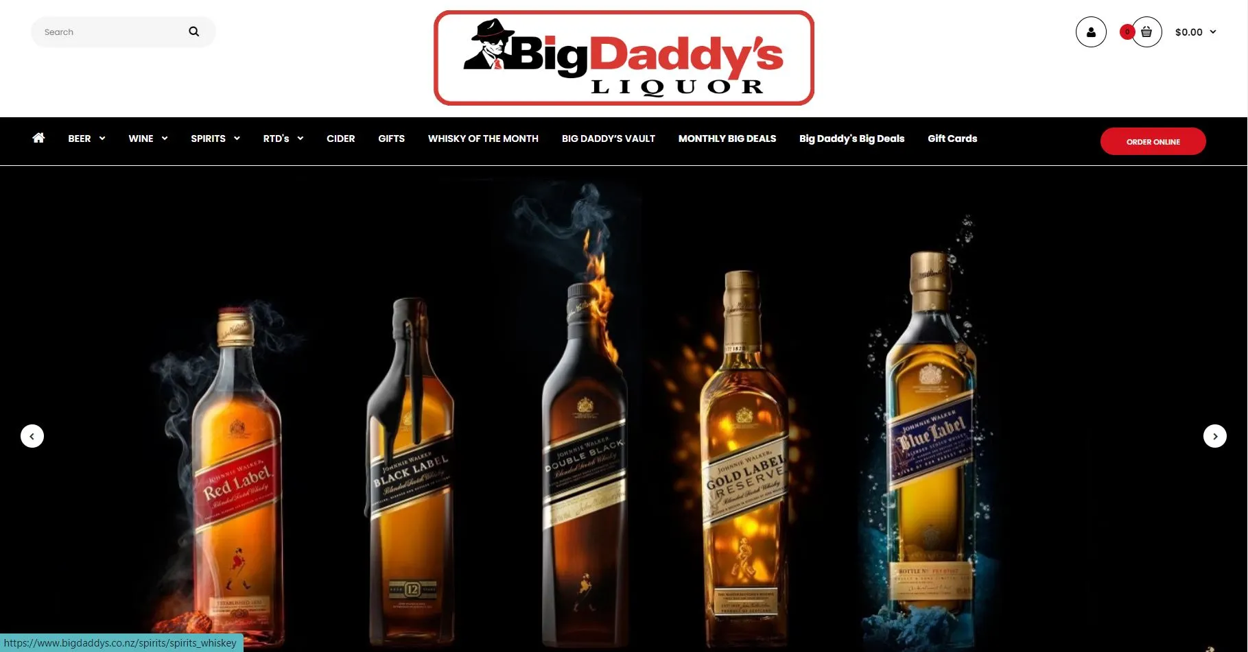 Big Daddys liquor